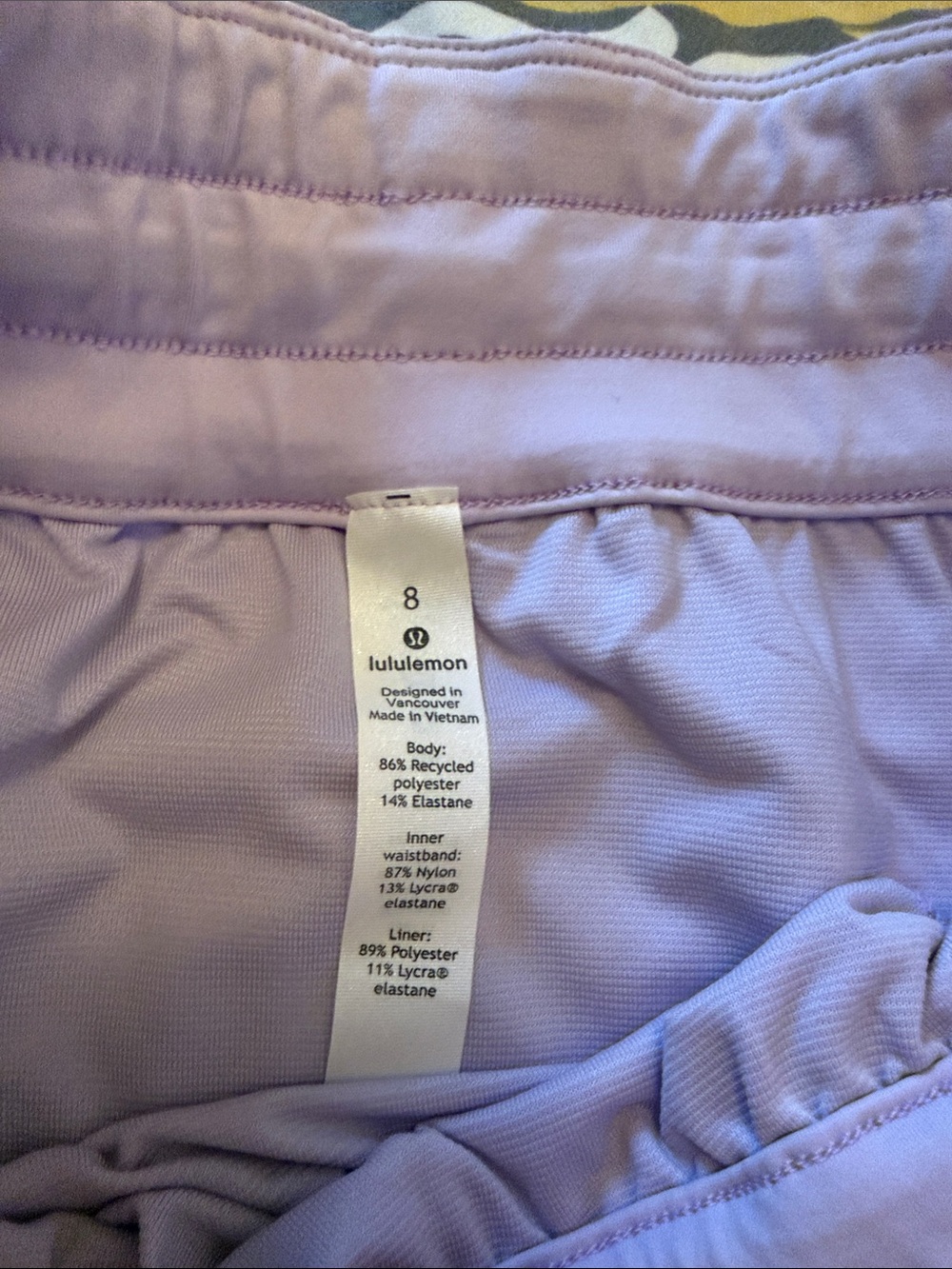 NWT Lululemon Tracker Shorts - Picture 3 of 3